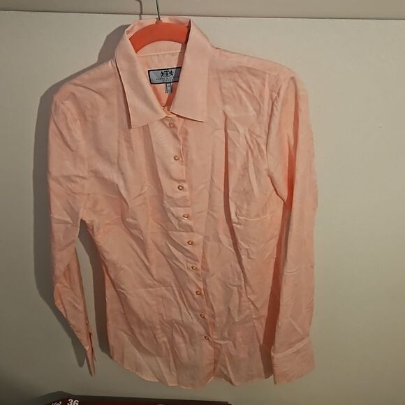 HAWES & CURTIS WOMAN LONG SLEEVE FITTED SHIRT UK 12 - Picture 1 of 7